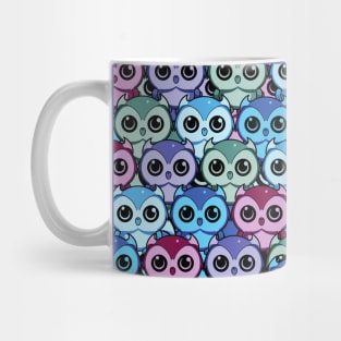 Cute Kawaii Owl Pattern Mug